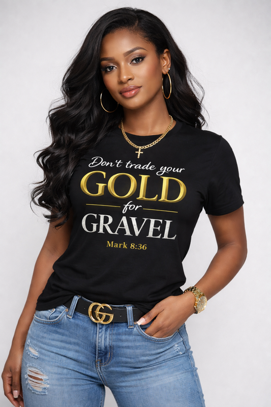 Gold for Gravel Tee