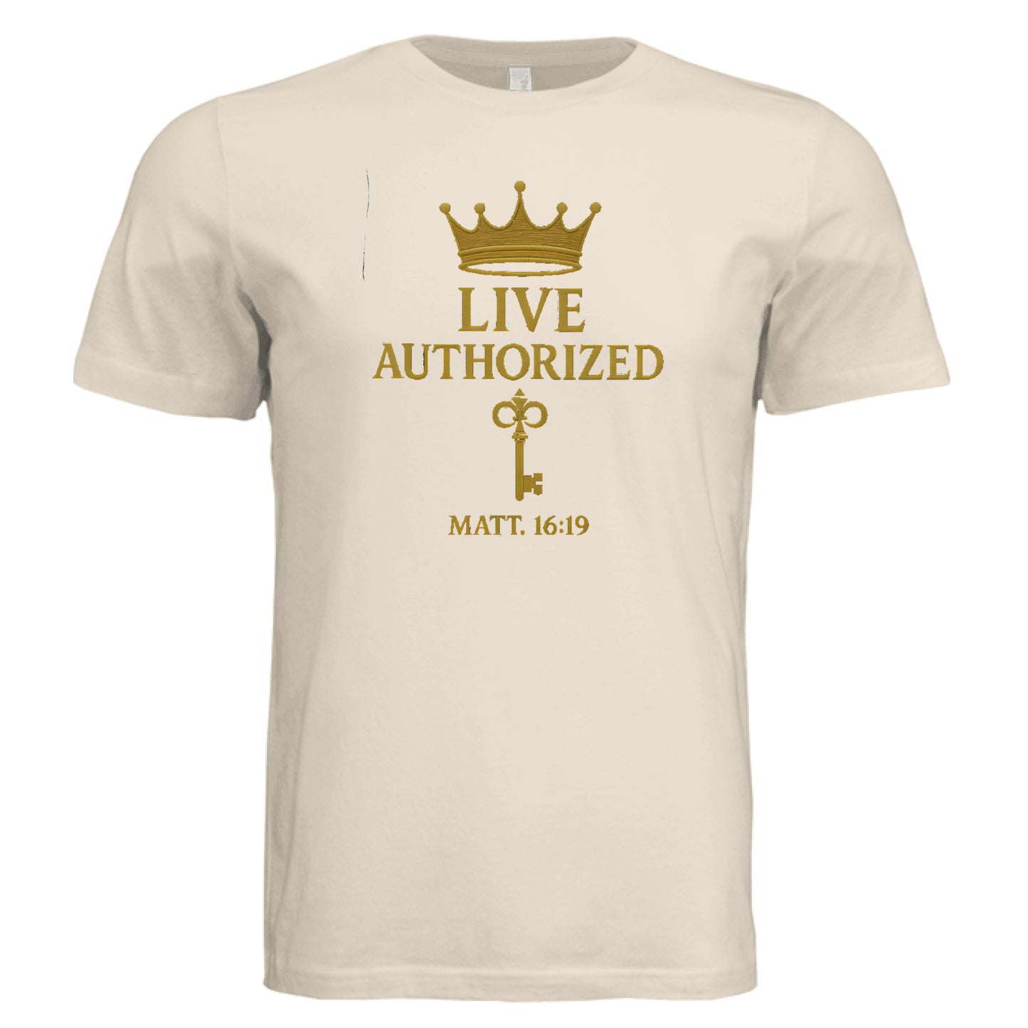 Solid Natural Triblend - FRONT