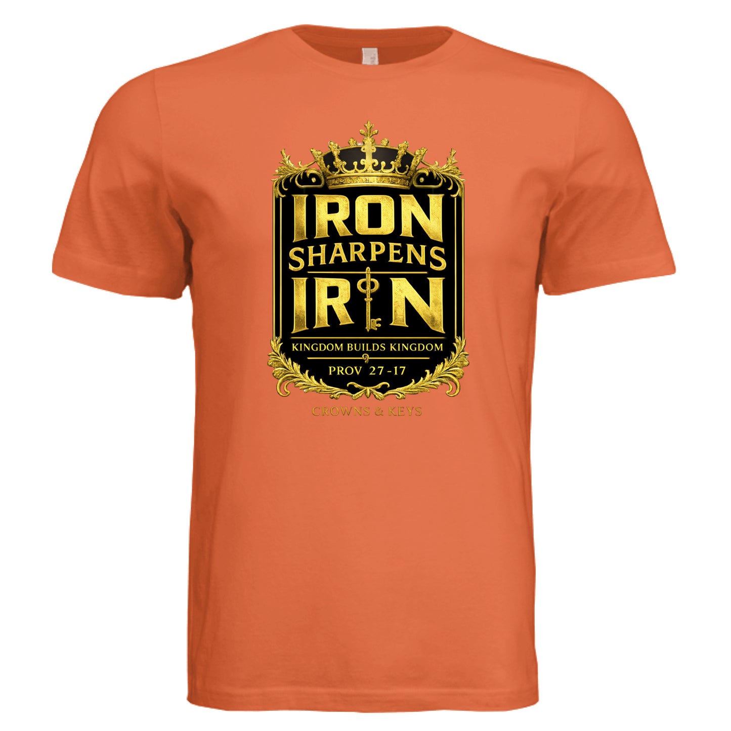 Solid Orange Triblend - FRONT