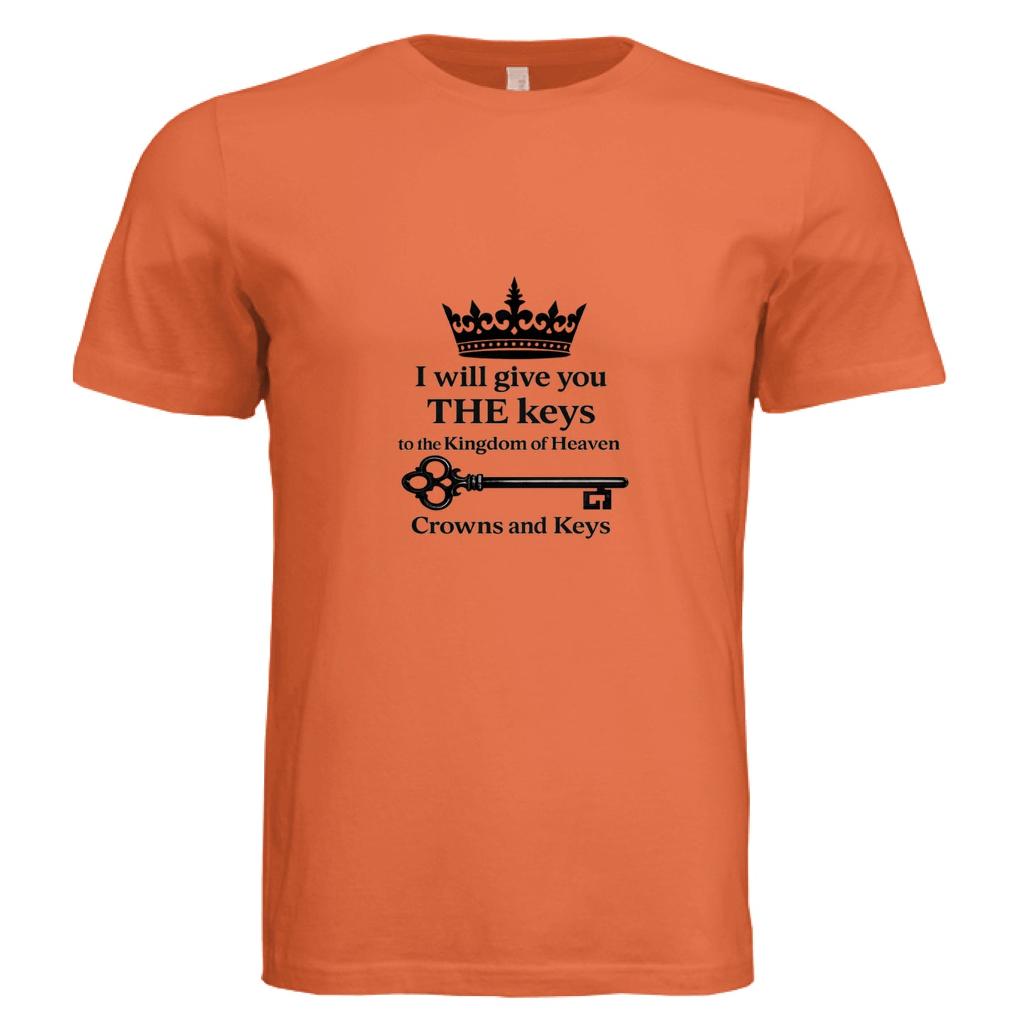 Solid Orange Triblend - FRONT