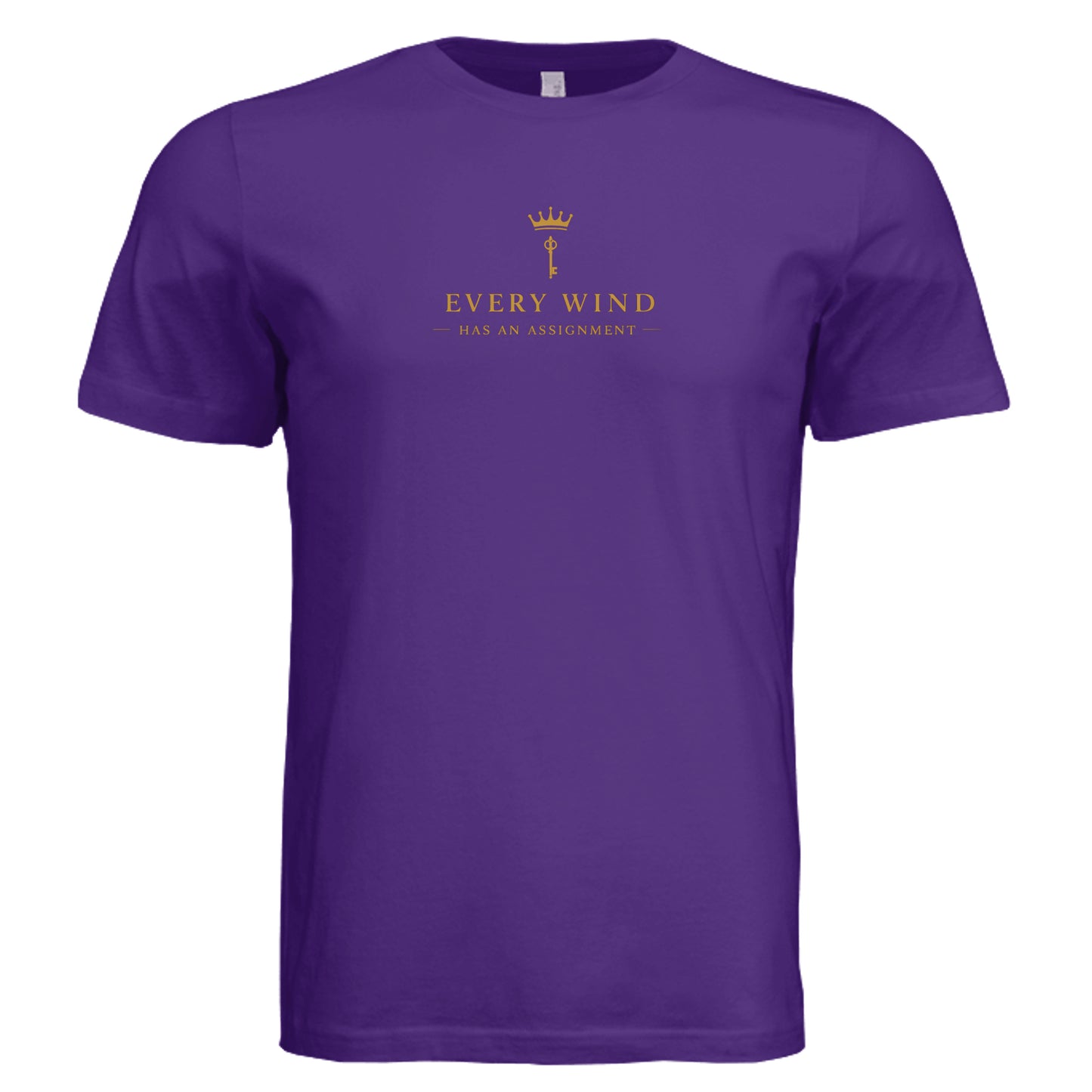 Solid Team Purple Triblend - 3413C - FRONT