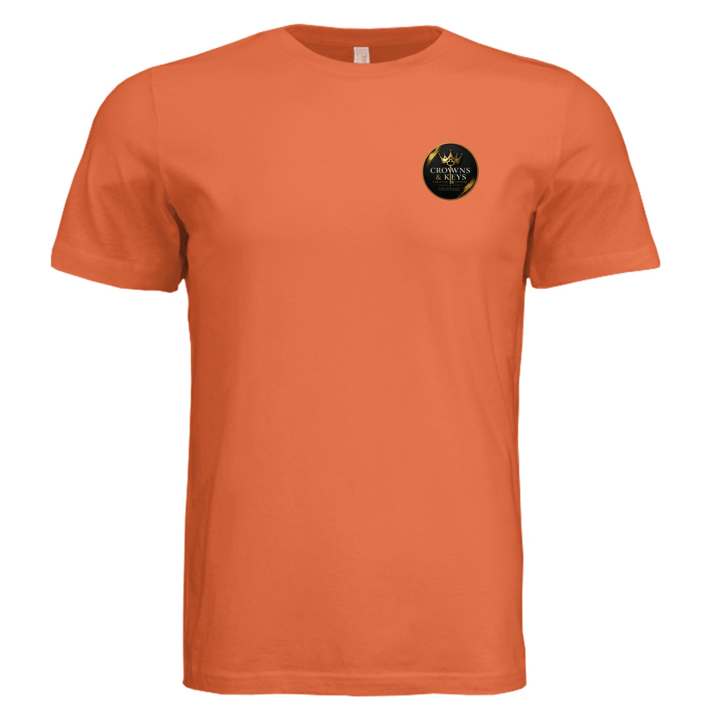 Solid Orange Triblend - 3413C - FRONT