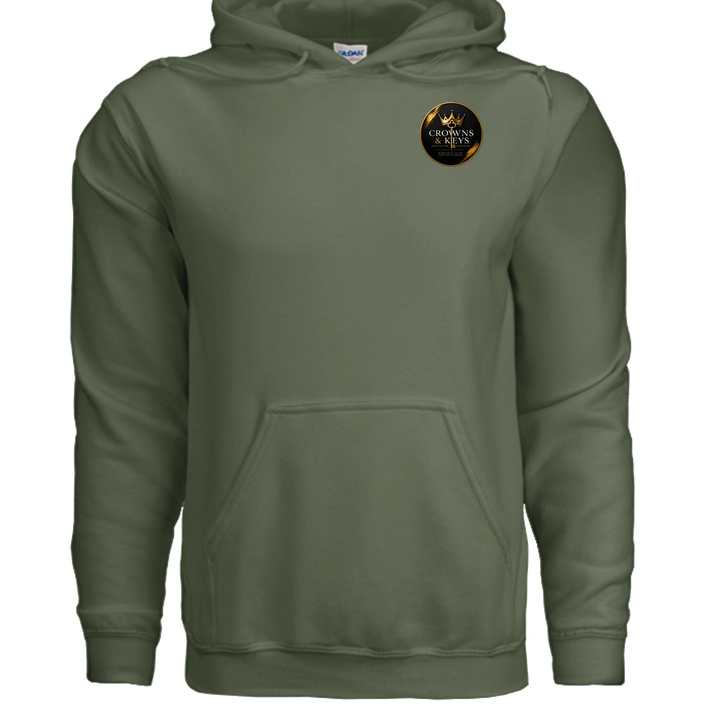 MILITARY GREEN - G185 - FRONT