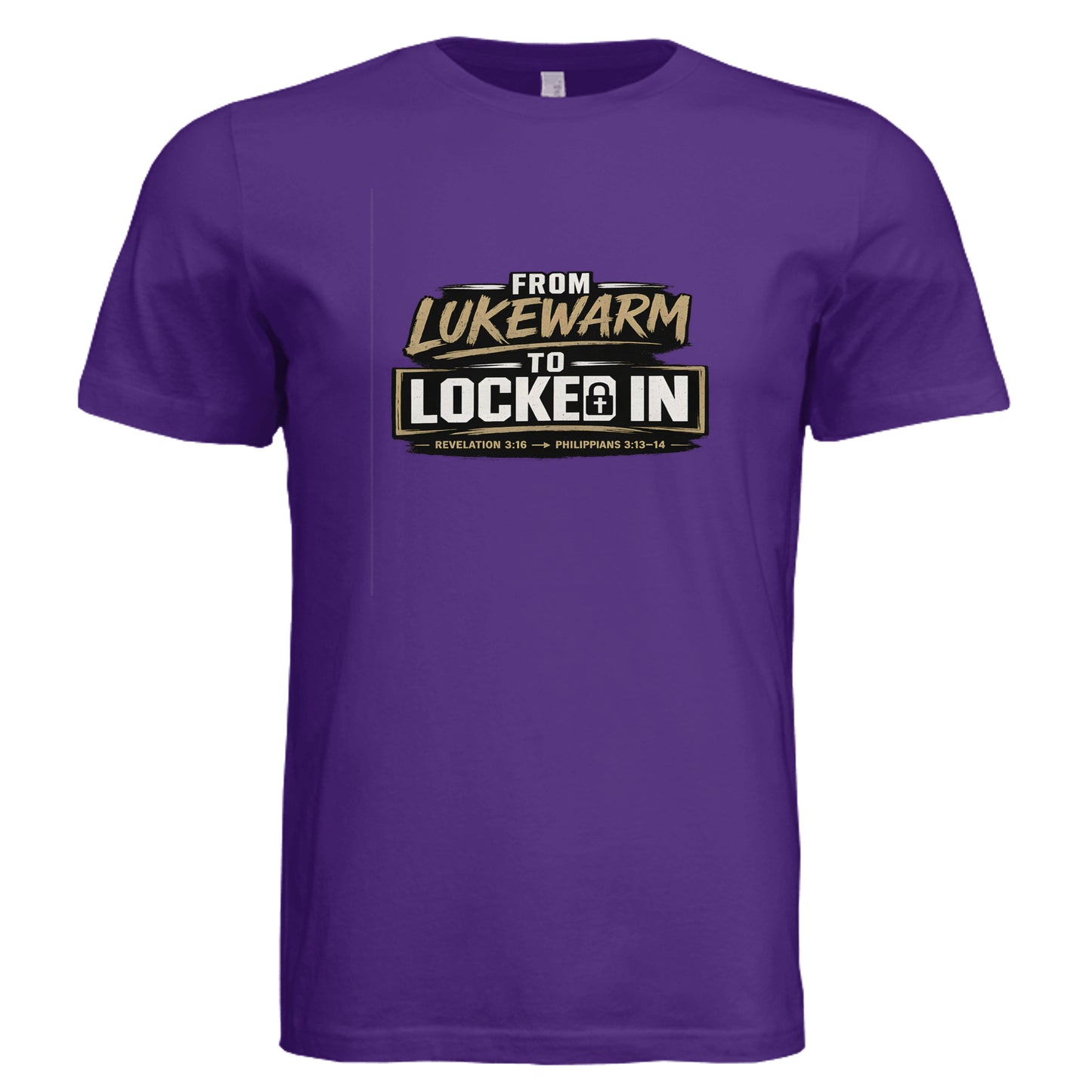 Solid Team Purple Triblend - 3413C - FRONT